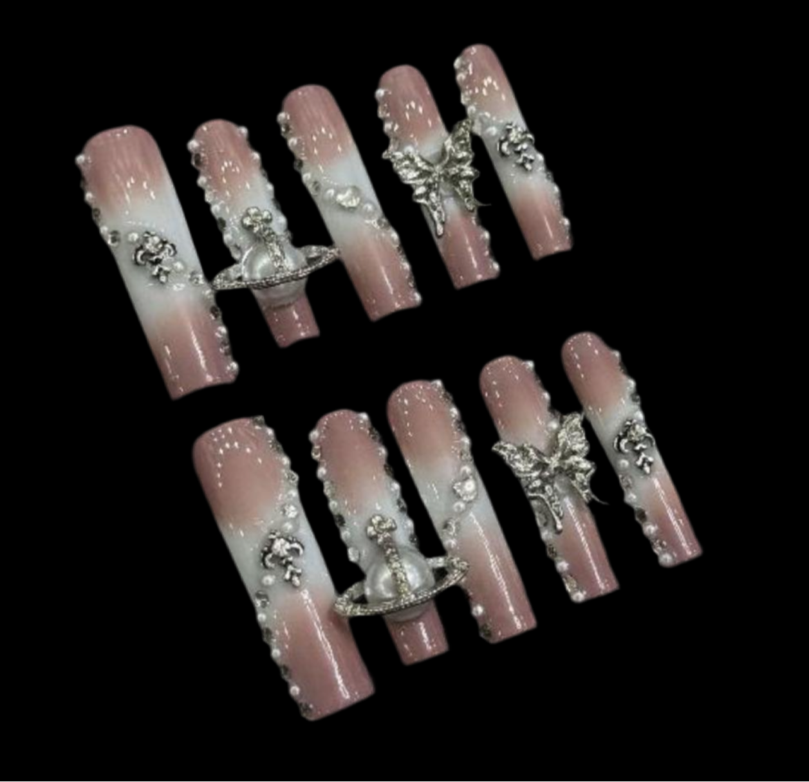 Shanae handmade press-on nails